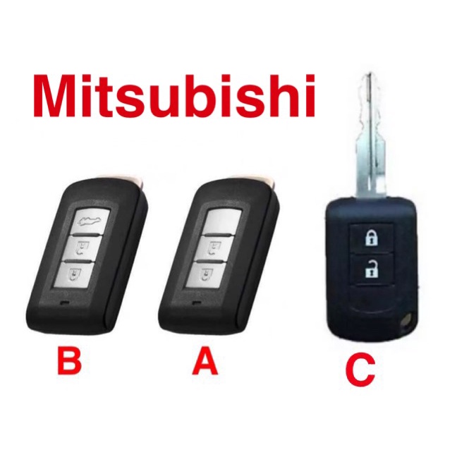 Case Kunci Mobil MITSUBISHI all Model pajero expander triton Bahan ABS