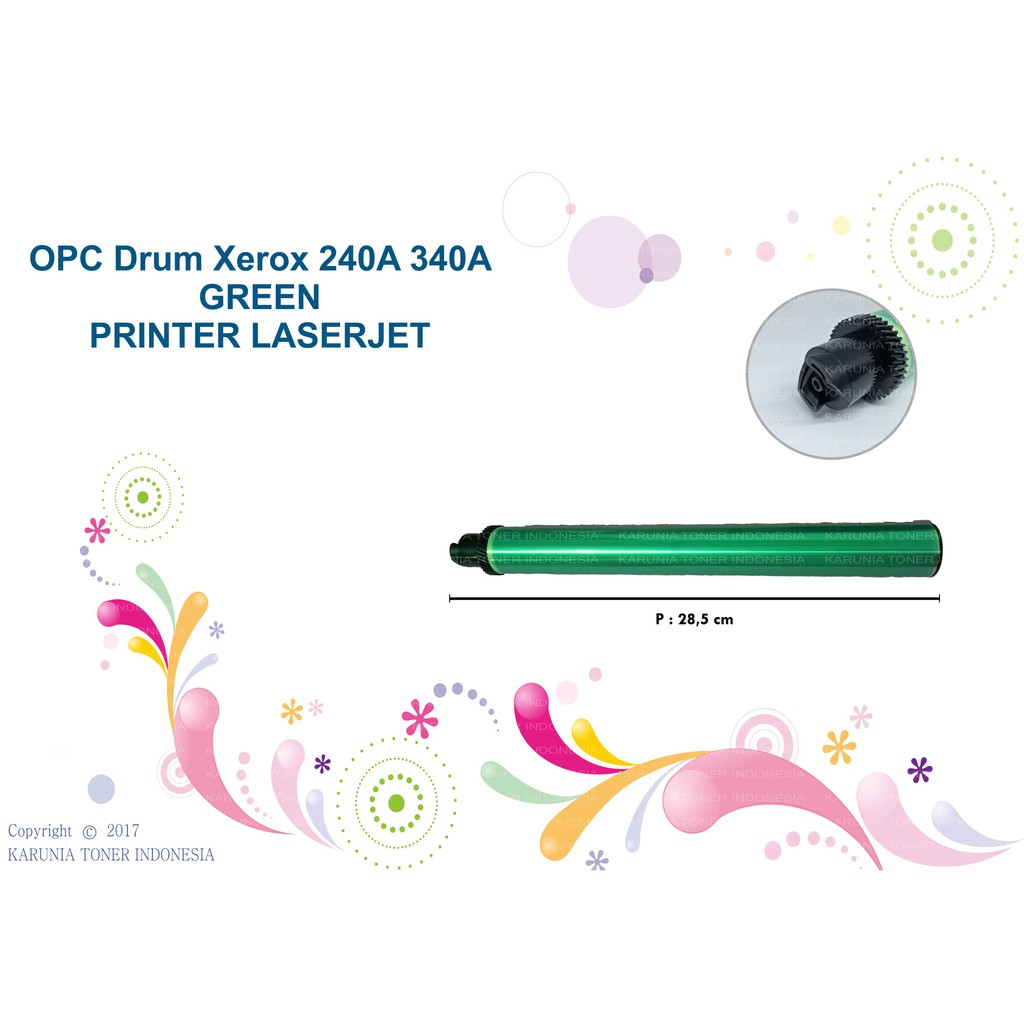 OPC Drum Xerox 240A 340A GREEN PRINTER LASERJET