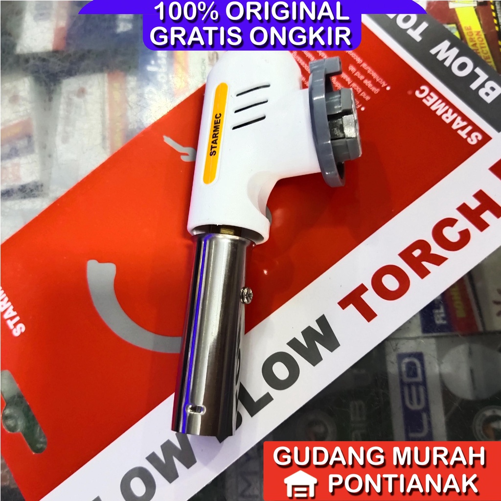 KEPALA LAS TORCH BTA-101 | GAS TABUNG KECIL | KEPALA HI COOK KEMPING | ALAT BAKAR MAKANAN / DAGING