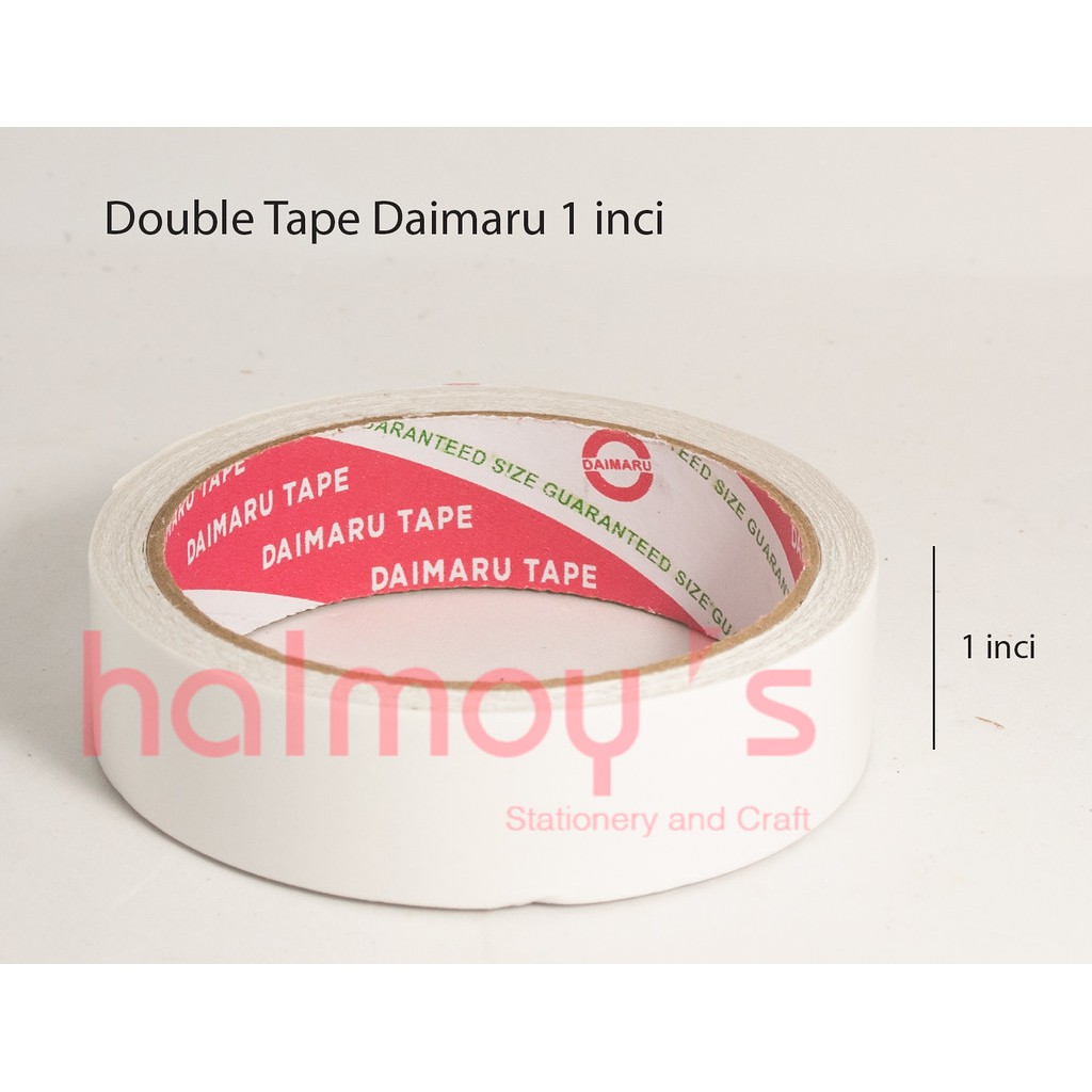 

ISOLASI DOUBLE TAPE DAIMARU 1 INCI