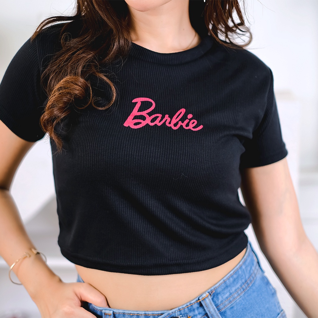 AFI - EC - Kaos Barbie Crop Top (LD 88, P 40)