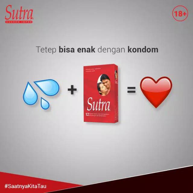 Kondom sutra merah isi 12