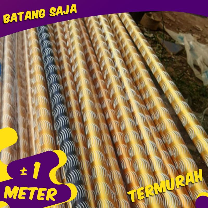 BESI GORDEN/TIANG HORDENG/BATANG GORDEN/TONGKAT GORDEN/TONGKAT GORDEN JENDELA ROLET MOTIF URIL