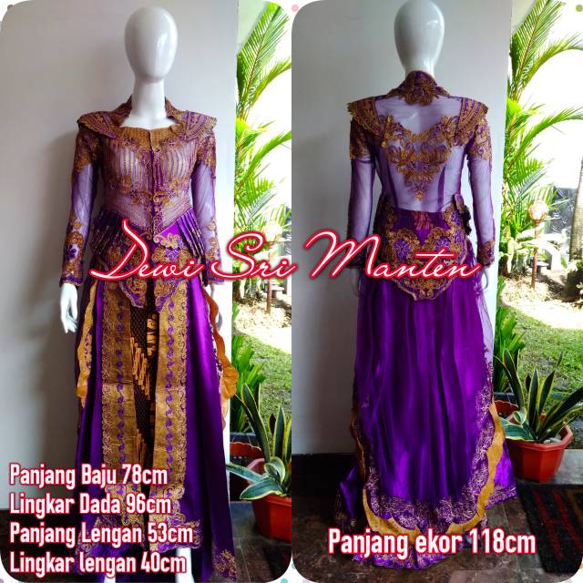 Baju manten payet bordir