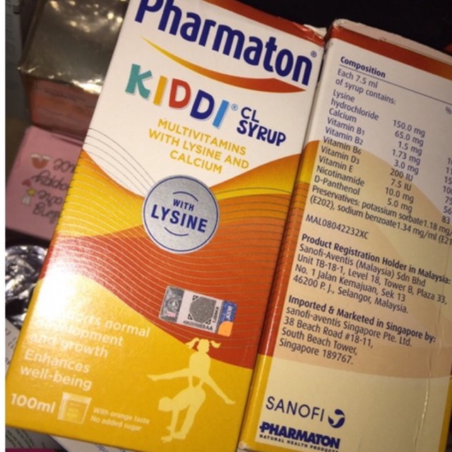 Pharmaton Kiddi CL Syrup - Pharmaton Anak (NEW PACK)