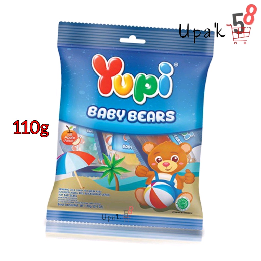 

Yupi Baby Bears (100gr) / Permen / Permen Kunyah / Gummy