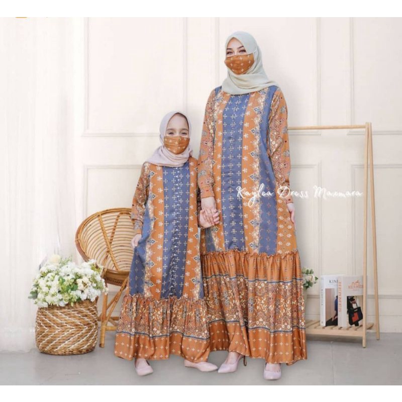 Kain Maxmara Lux Motif Syafaluna harga per setengah meter