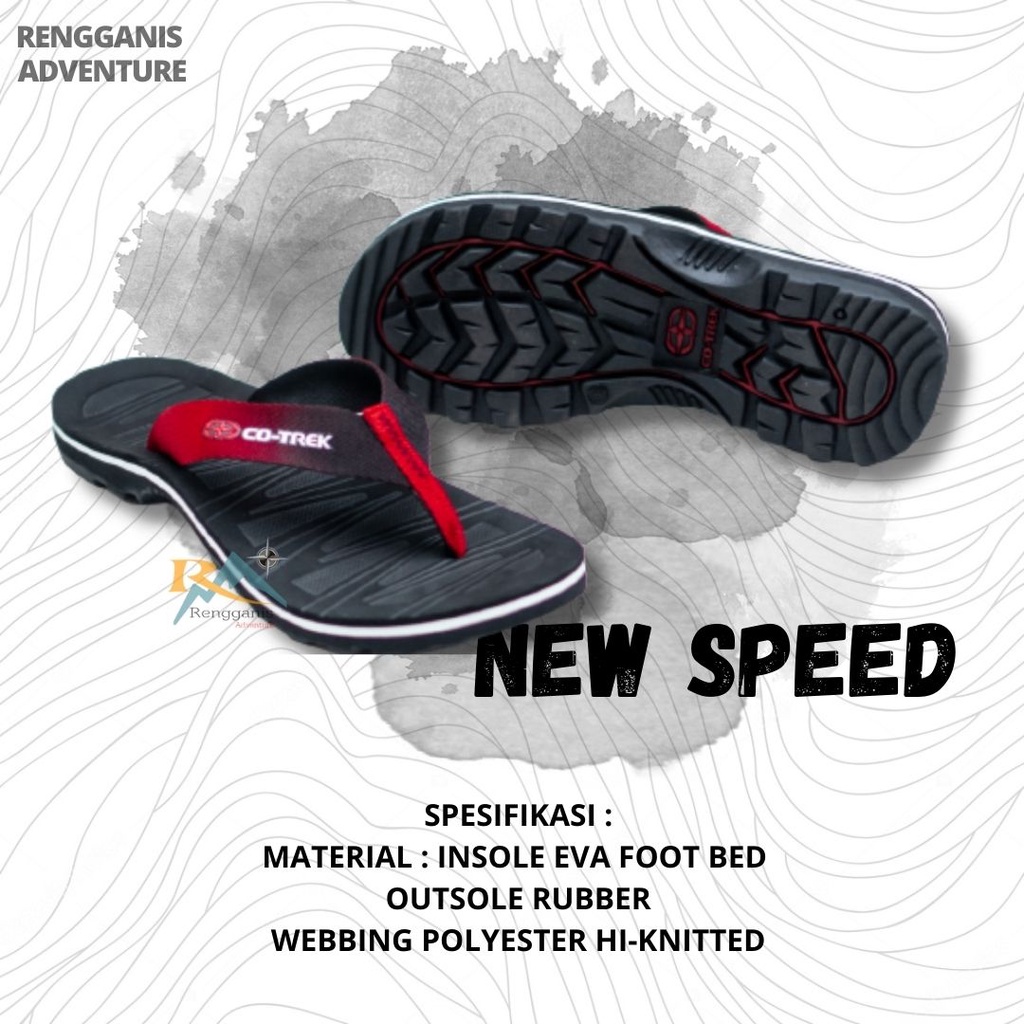 Sandal Jepit Gunung CO-TREK NEW SPEED Sendal Hiking Pria Wanita