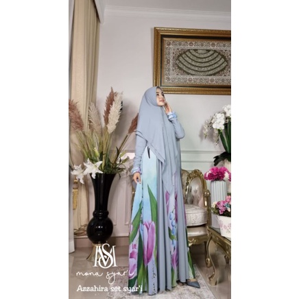 New Gamis Syar'i Lebaran AZZAHIIRA BY MONA SYAR'I