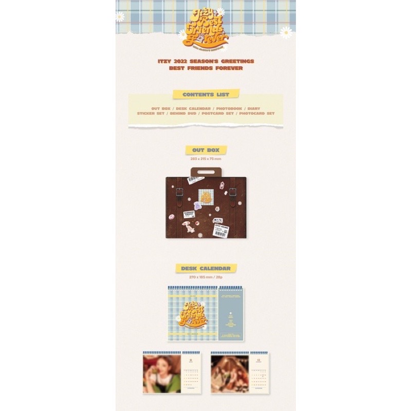 ITZY - 2022 SEASON'S GREETINGS BEST FRIENDS FOREVER