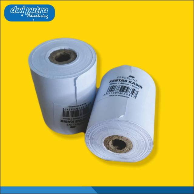 

Kertas Struk Kasir HVS register roll 75mmx65mmx18mm - Paperline