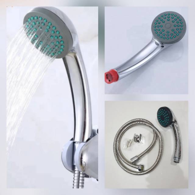 Hand Shower Mandi Set - Shower Mandi Murah Ekonomis