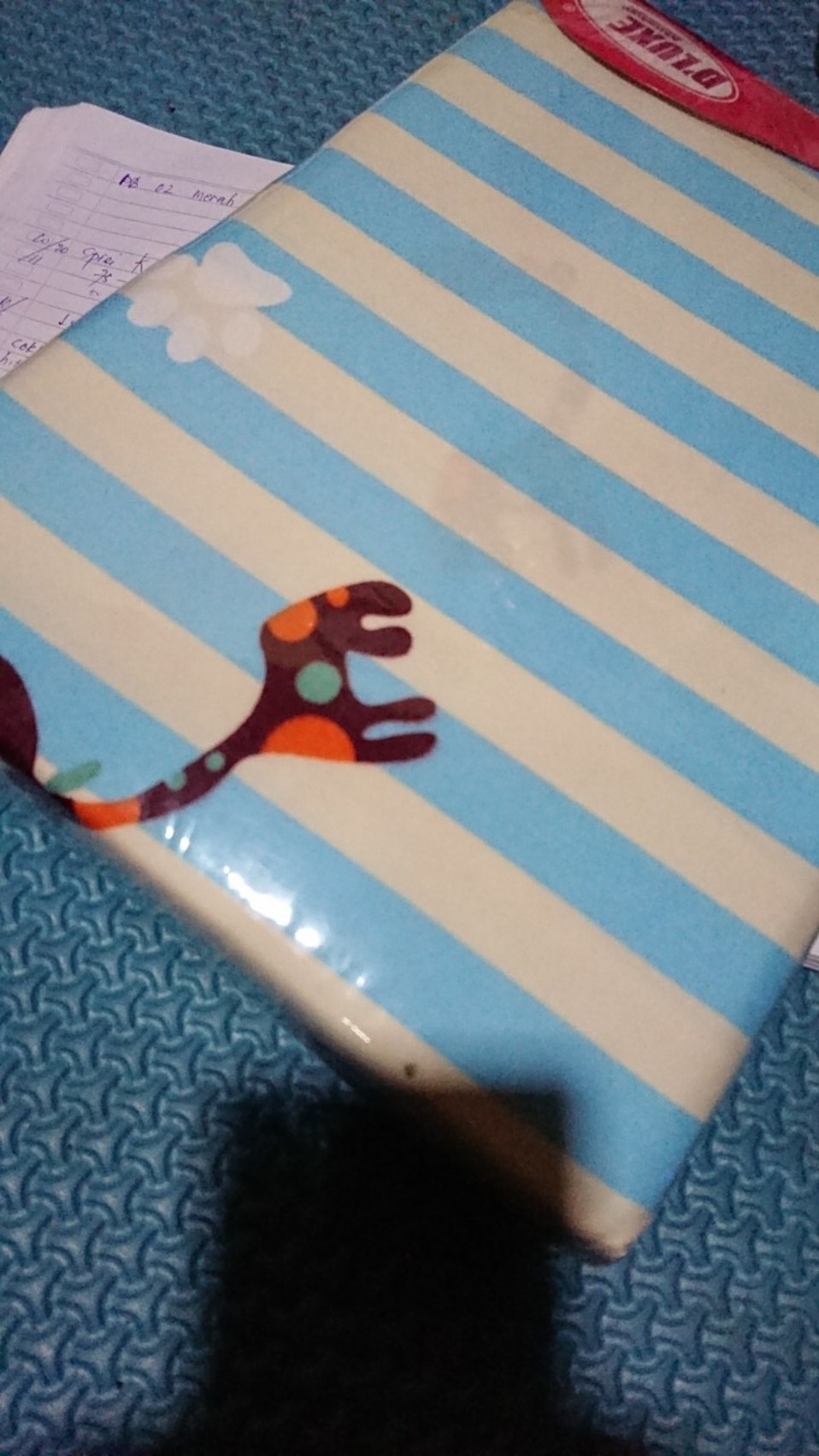 Hs Sprei Fitted 120x200 Kintakun Dluxe Rose, Pirate Blue, Giraffe,