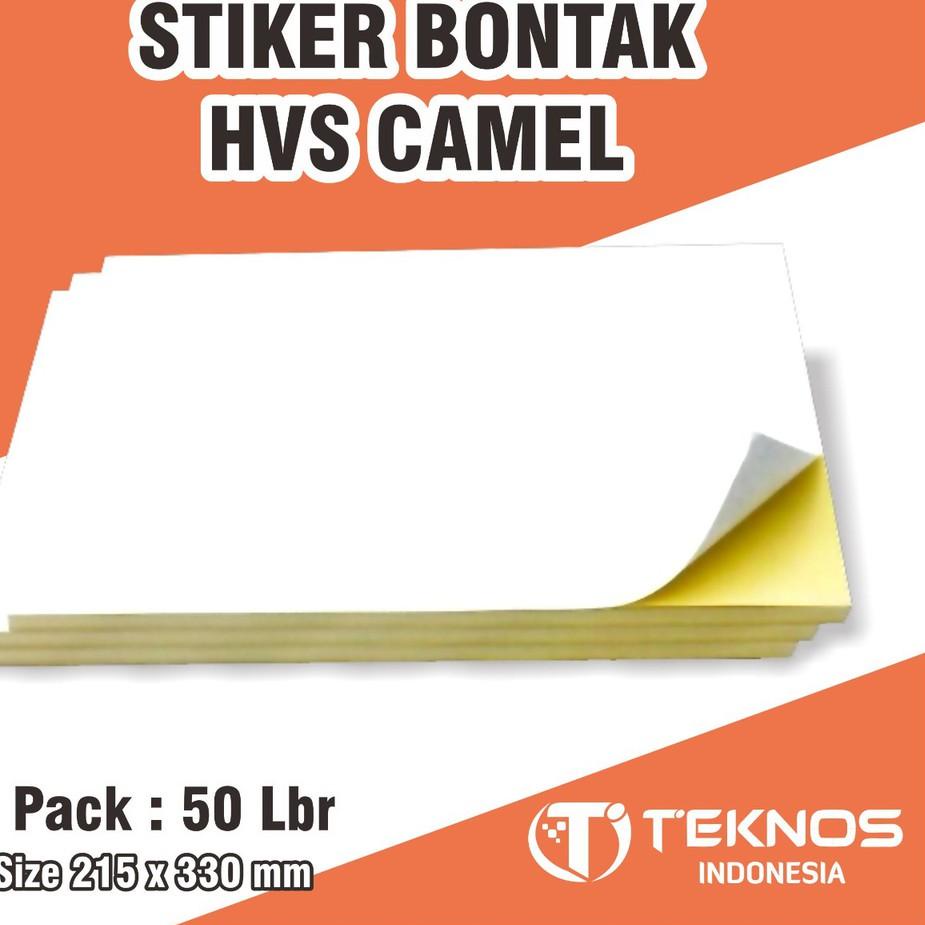 

Sale✶ DWWQP [50 LEMBAR] STIKER BONTAK HVS MATTE/DOFF CAMEL FOLIO F4 80 Laris