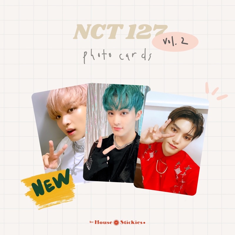 NCT 127 Unofficial Photocard Sticker Era