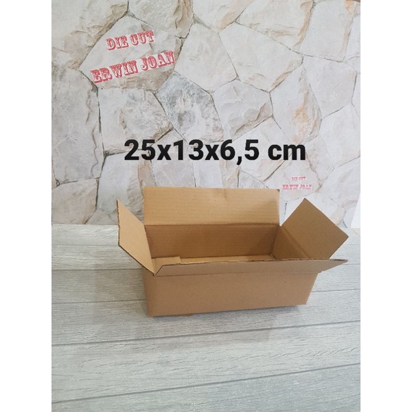 

Kardus / Box / uk. 25x13x6,5 cm / Karton Packing polos baru ST