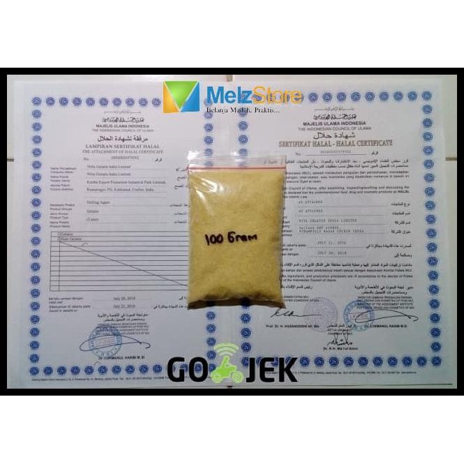 

PROMO SPECIAL Gelatin Bubuk Import Bersertifikat Halal MUI 100gr