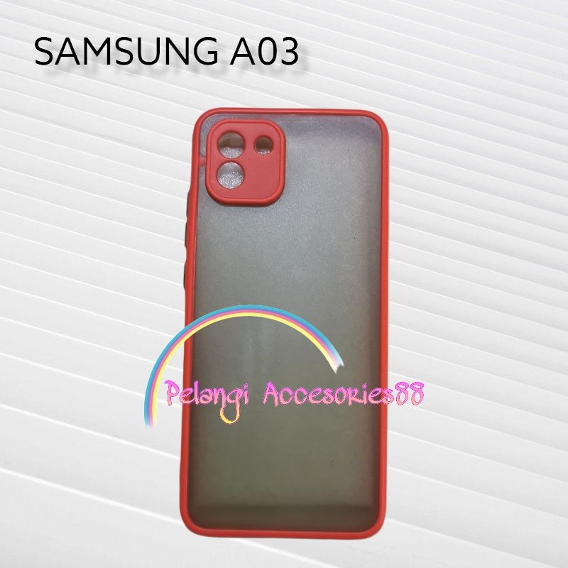 CASE SAMSUNG A03 SOFTCASE CASE DOVE CASE FULL COLOUR