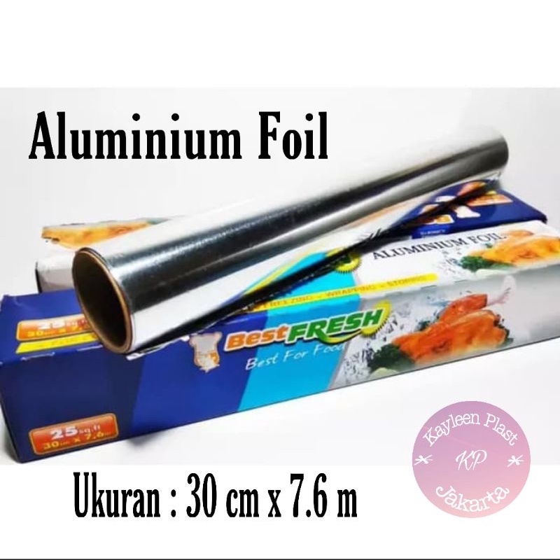 Aluminium Foil Roll Best Fresh Best For Food 30 cm X 7,6 m