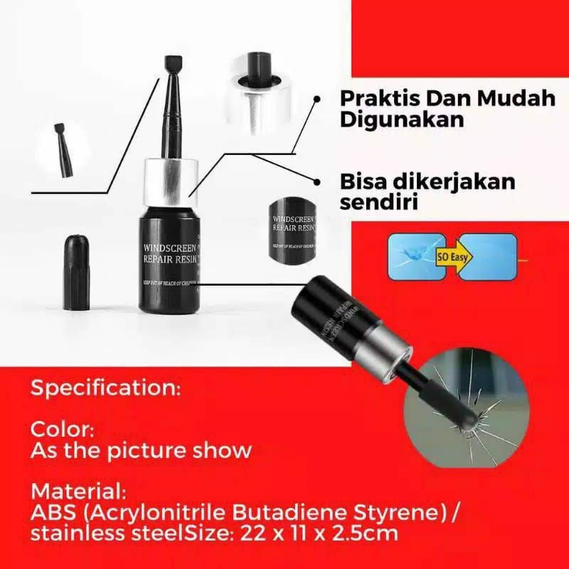 lem kaca super mobil retak / Lem kaca pecah / Lem Kaca Retak Mobil Retak Panjang Biasa Kaca Layar Lcd Hp Aquarium Pecah Serba Guna Terbukti Ampuh