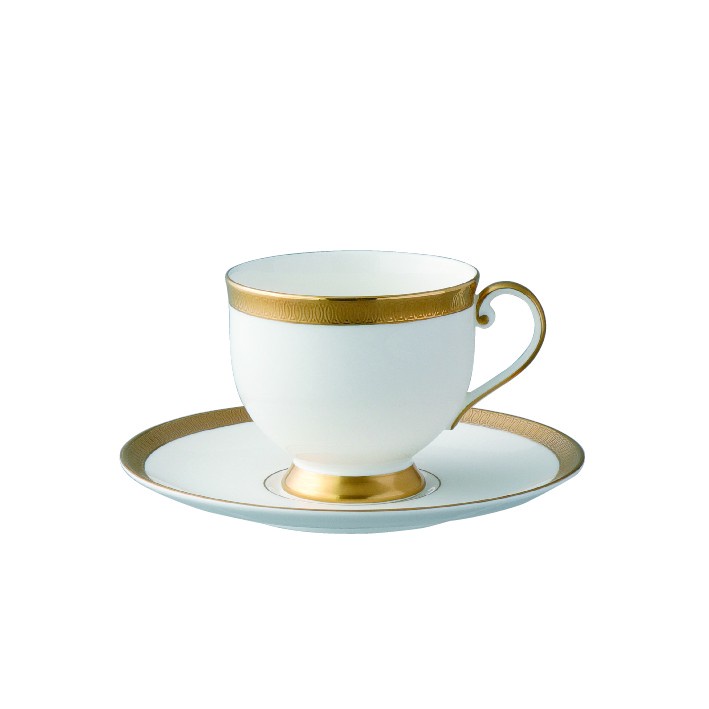 Narumi Pembroke Gold 80740-2423_1217 Tea Cup with Saucer / Set Cangkir - Cup with Saucer