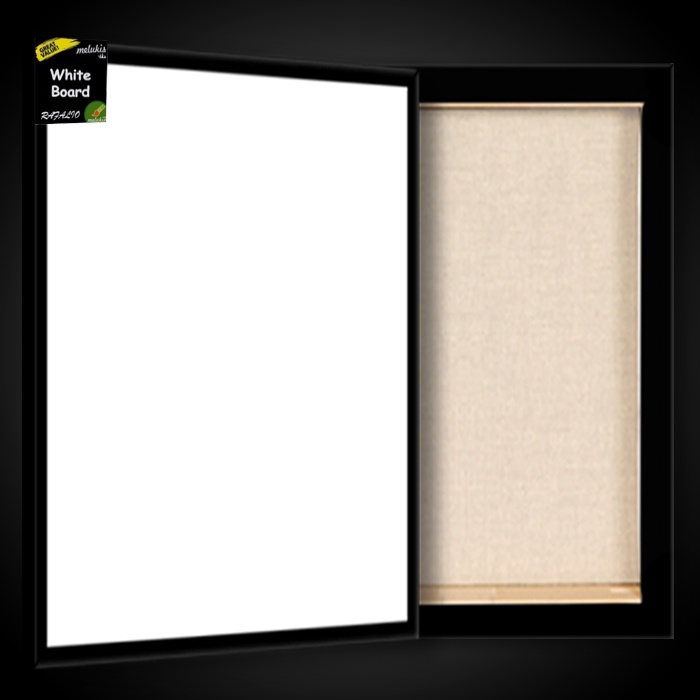 

White Board Melamin Papan Tulis Putih By Ravalio 40x120 cm