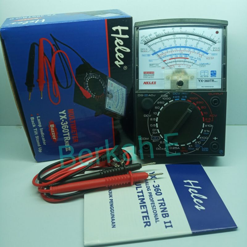 Multitester Multimeter Avometer Heles YX-360TRnbII Analog