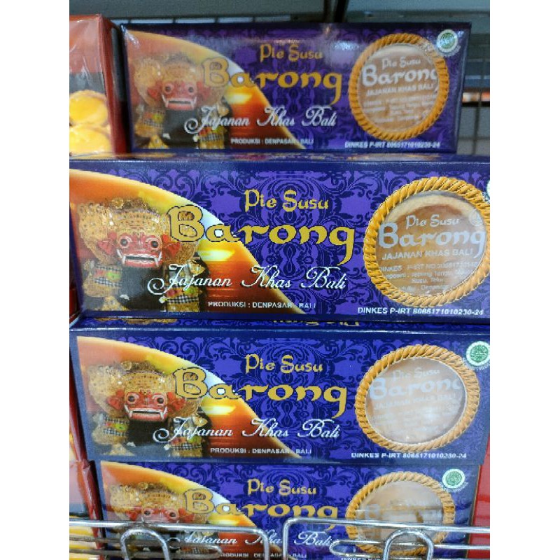 

PIE SUSU BARONG OLEH OLEH KHAS BALI