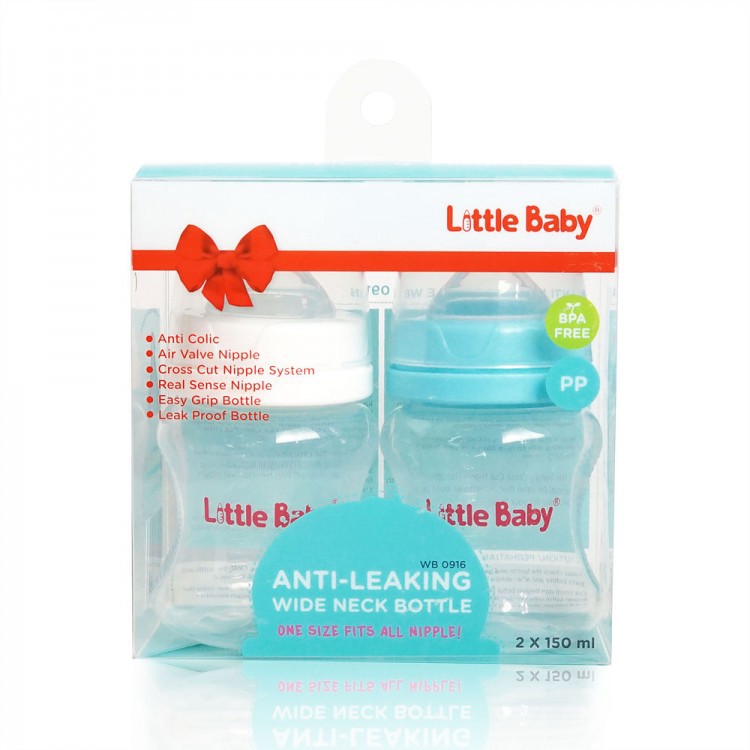 1pcs LITTLE BABY Botol Susu Wide Neck 140ml CBKS SBA