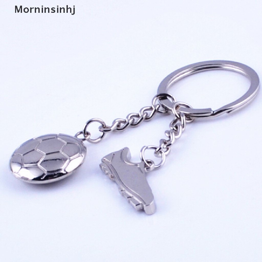 Mornin Key Pendant Football Key Chain Bentuk Sepak Bola Gantungan Kunci Hadiah Aksesoris Piala Dunia Lucu Hot id