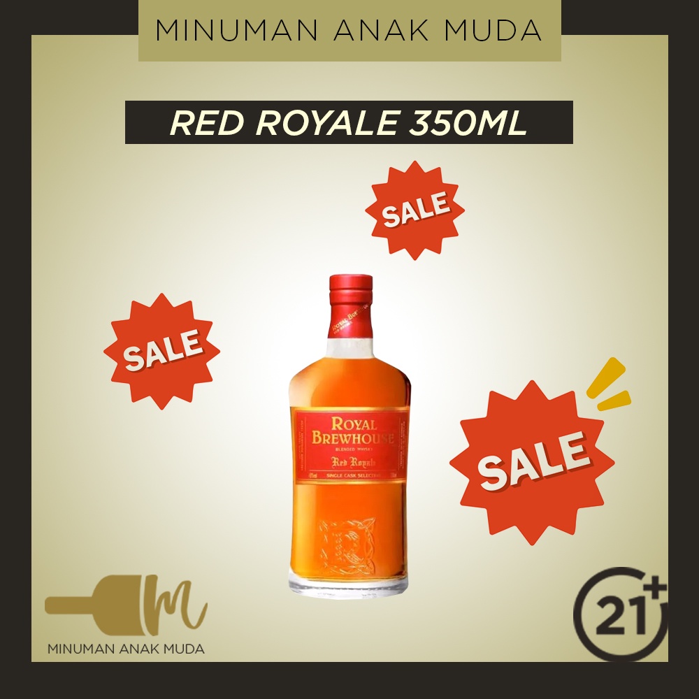 Jual Royal Brewhouse Red Royale 350ml Whisky Whiskey Minuman Anak