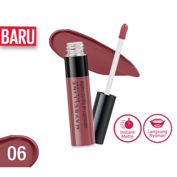 Maybelline Sensational Liquid Matte Lipstick / Maybelline Lipstick Matte-4