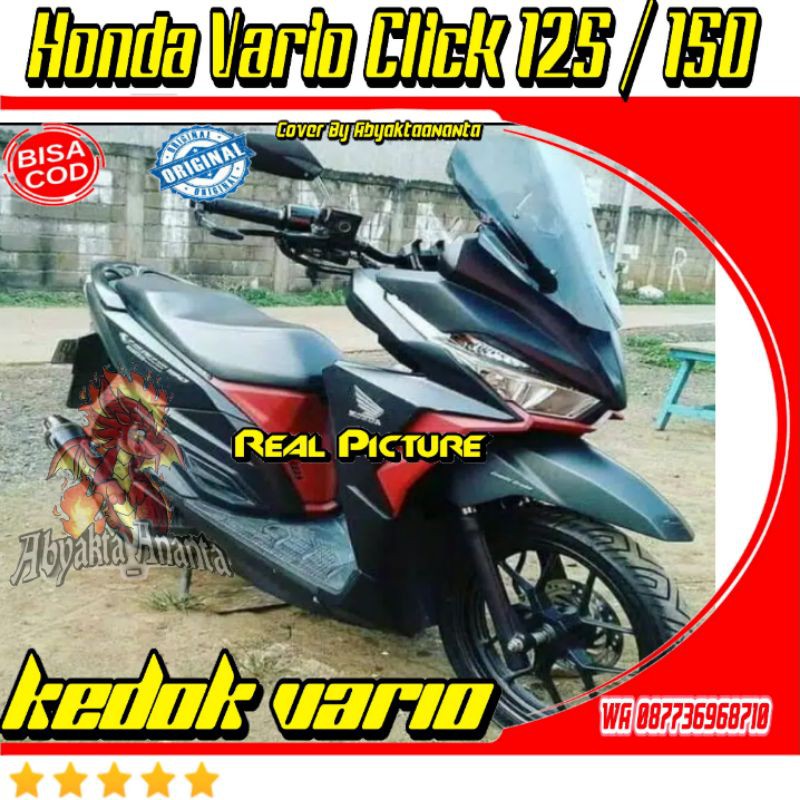 Frame windshield honda vario 150 125 led. kedok vario 150 125 led. Tameng vario 150