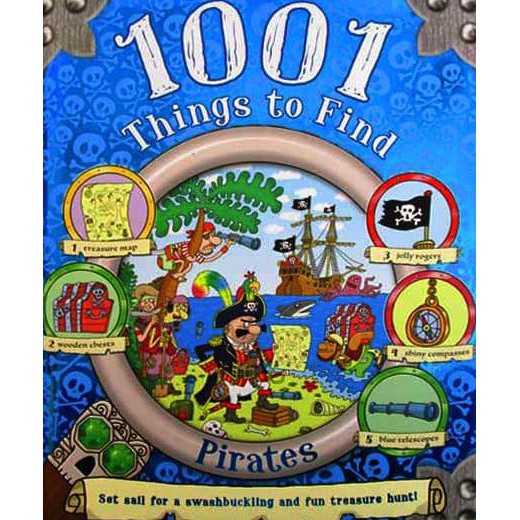 1001 Things To Find Pirates - Look And Find Activity Book