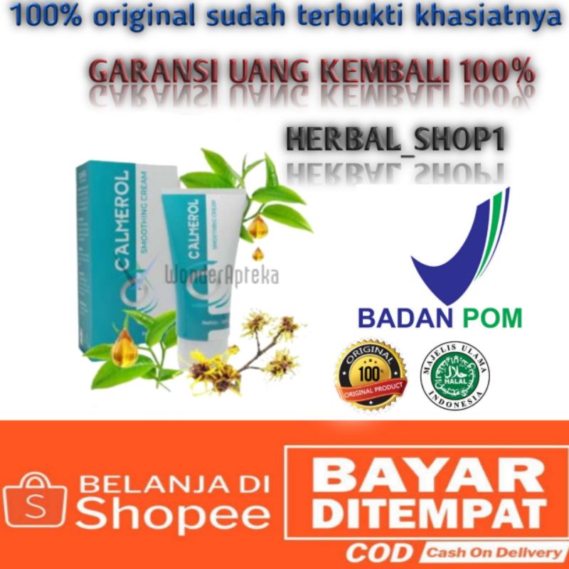 CALMEROL Cream Calmerol Obat Oles Berkualitas Lulus Uji BPOM RI