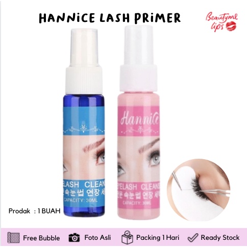 Hannice Lash Primer / eyelash Cleanser / hannice spray / hannice water / hannice c