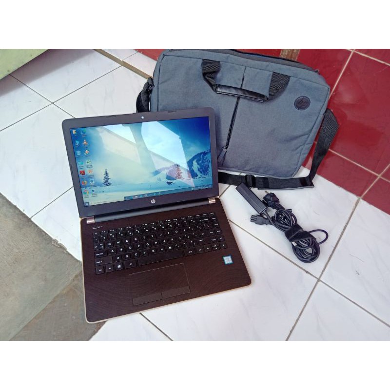Laptop Hp 14-bs016TU, Intel Core i3-6006u Ram 4gb Hdd 500gb