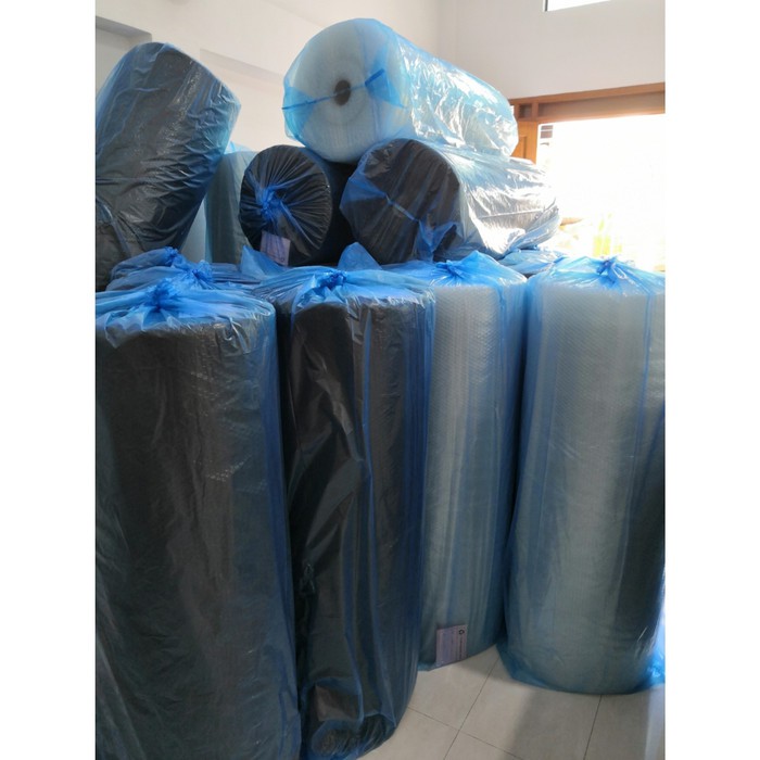 

Bubble Warp Hitam&Putih 50x125 Tebal & Roll Besar - Hitam