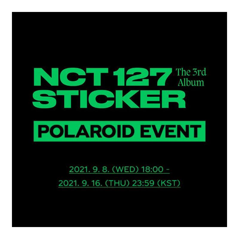 [LIMITED PO] NCT 127 - STICKER ALBUM SET (POLAROID EVENT)