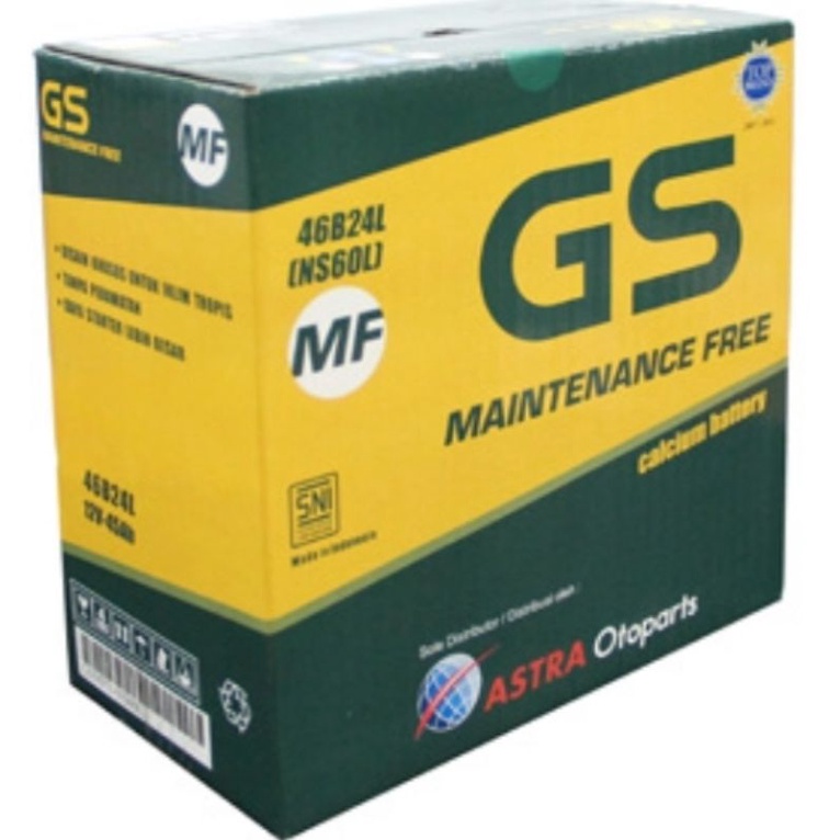 Aki GS NS60L Accu GS Astra Accu Kering