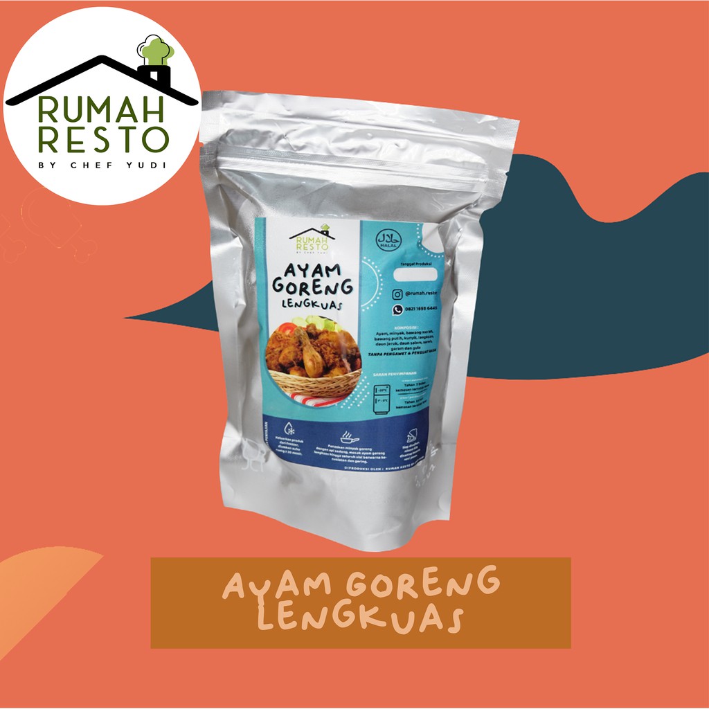 

FROZEN FOOD Ayam Goreng Lengkuas Siap Saji - Rumah Resto Frozen Food