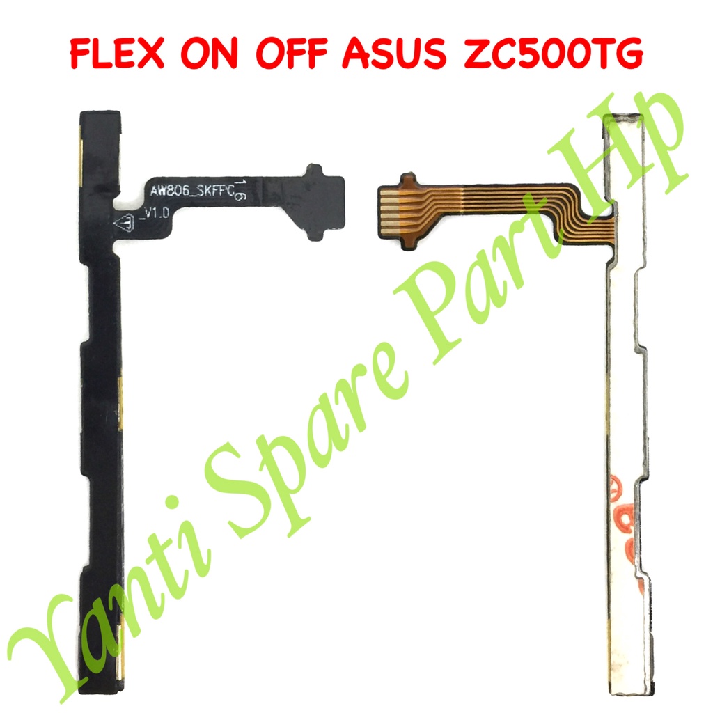 Flexible On Off Asus Zenfone G0 5.0 ZC500TG Z00VD Original Terlaris New