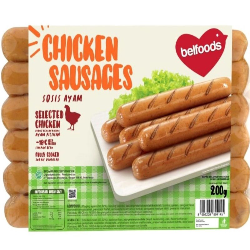 

Belfoods Chicken Sausages 200Gr
