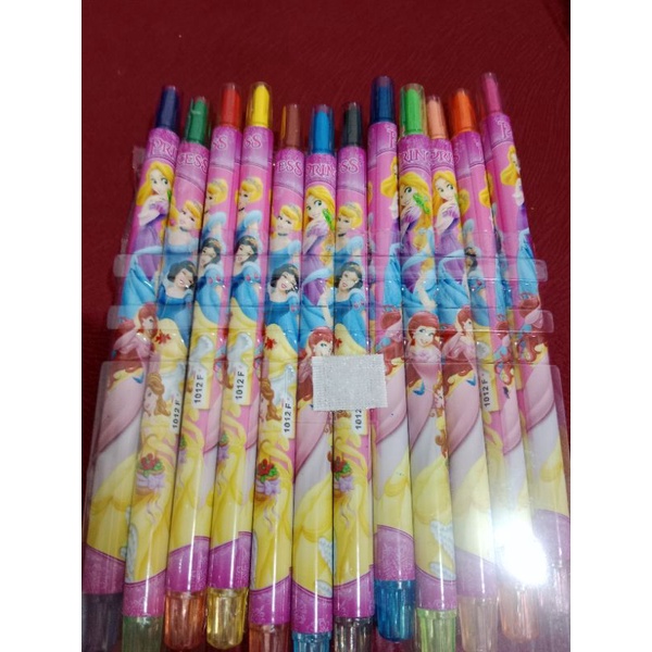 Crayon putar 12 warna