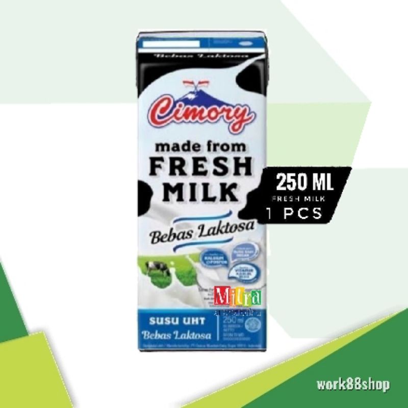 

Susu UHT Cimory Fresh Milk 250ml Bebas Laktosa