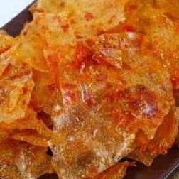 

Keripik Kaca Kecil pedas daun jeruk