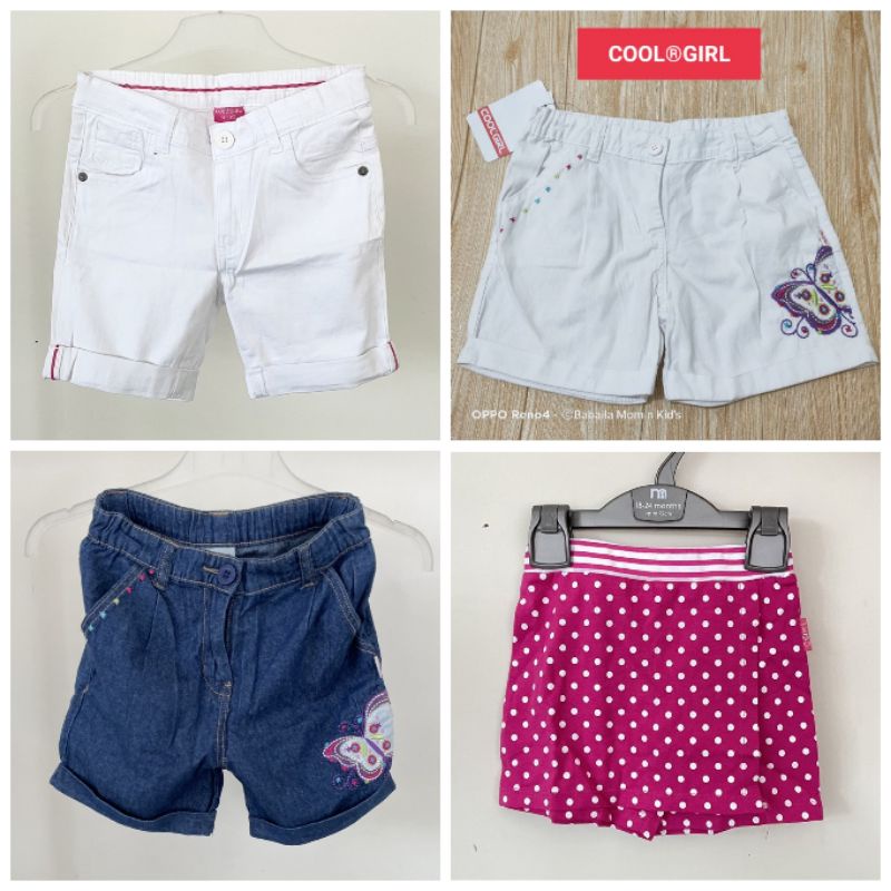 Cool Kids : celana pendek anak perempuan