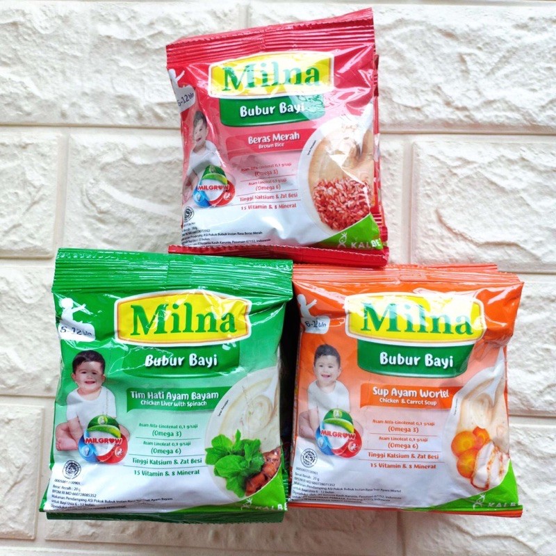 Milna Bubur Bayi Sachet 20 g
