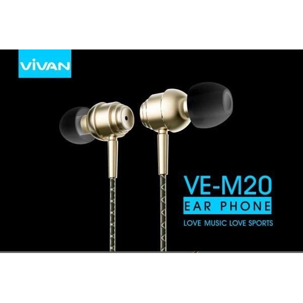 MF. FJ001   handsfree   headset   earphone VIVAN VE M20 Berkualitas