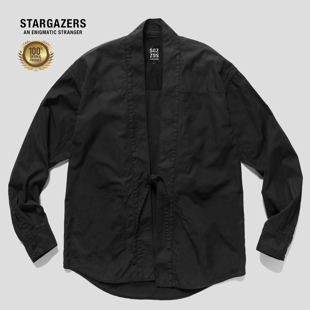 Stargazers - Auge Kimono Black